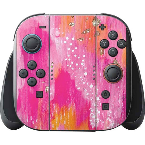 Gold Dust by Etta Vee Nintendo Switch 2 (2025) with Joy-Con Skin