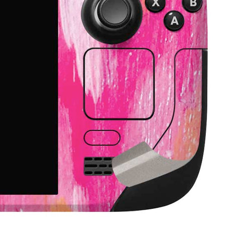 Gold Dust by Etta Vee Steam Deck Handheld Gaming Computer OLED Skin