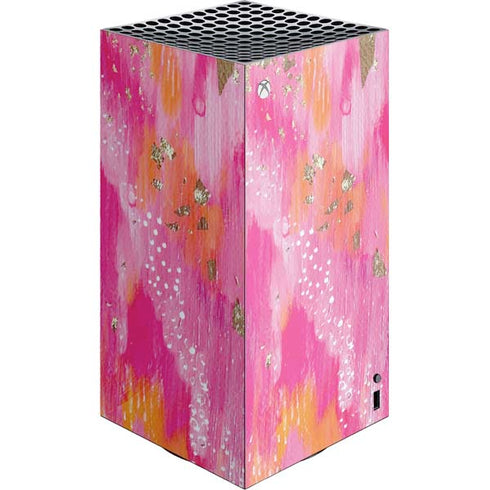 Gold Dust by Etta Vee XBox Series X Digital Edition Console Skin