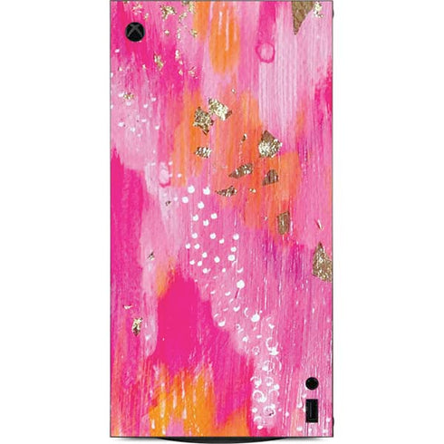 Gold Dust by Etta Vee XBox Series X Digital Edition Console Skin