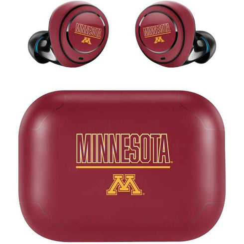 University of Minnesota Athletic Text Amazon Echo Buds Skin