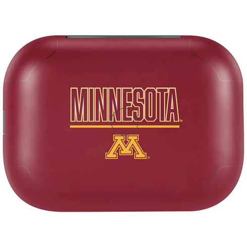 University of Minnesota Athletic Text Amazon Echo Buds Skin