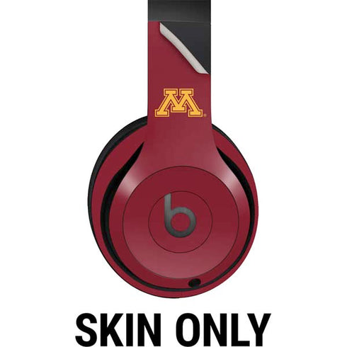 University of Minnesota Athletic Text Beats Studio Pro Wireless Headphones Skin