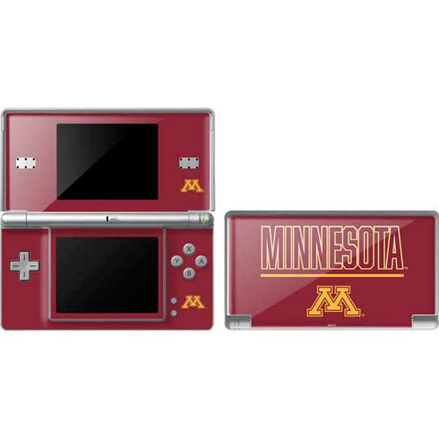 University of Minnesota Athletic Text Nintendo Skins