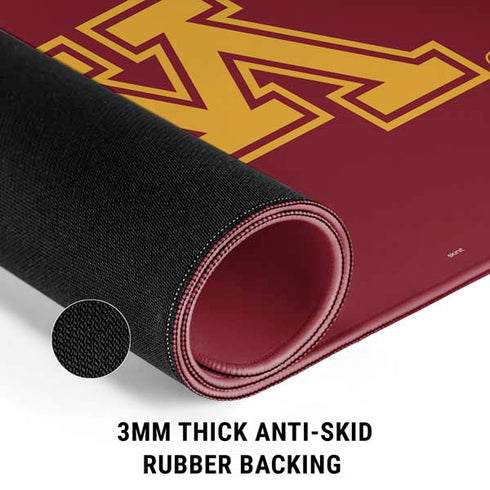 University of Minnesota Athletic Text Gaming Mouse Pad