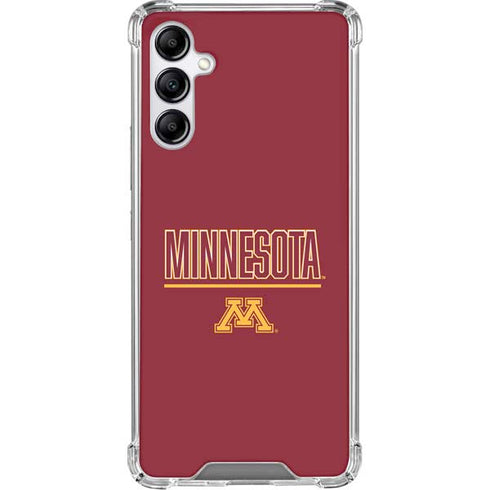 University of Minnesota Athletic Text Gabb Phone 4 Clear Case