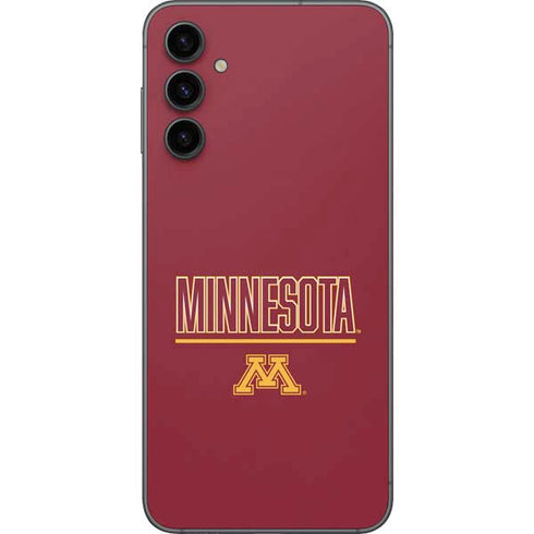 University of Minnesota Athletic Text Galaxy A14 5G Skin