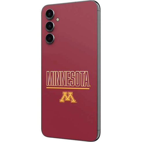 University of Minnesota Athletic Text Galaxy A14 5G Skin