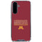 University of Minnesota Athletic Text Galaxy A36 5G Clear Case