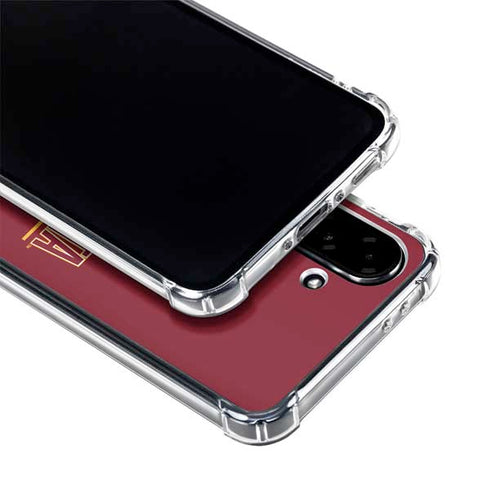 University of Minnesota Athletic Text Galaxy A36 5G Clear Case