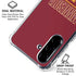 University of Minnesota Athletic Text Galaxy A36 5G Clear Case