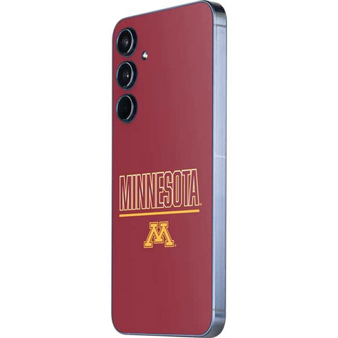 University of Minnesota Athletic Text Galaxy A36 5G Skin