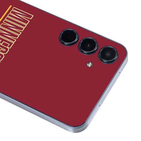 University of Minnesota Athletic Text Galaxy A36 5G Skin