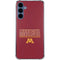 University of Minnesota Athletic Text Galaxy A55 5G Clear Case