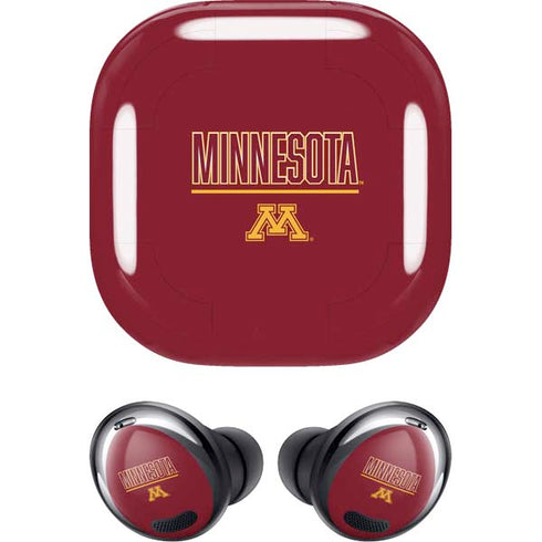 University of Minnesota Athletic Text Galaxy Buds Pro Skin