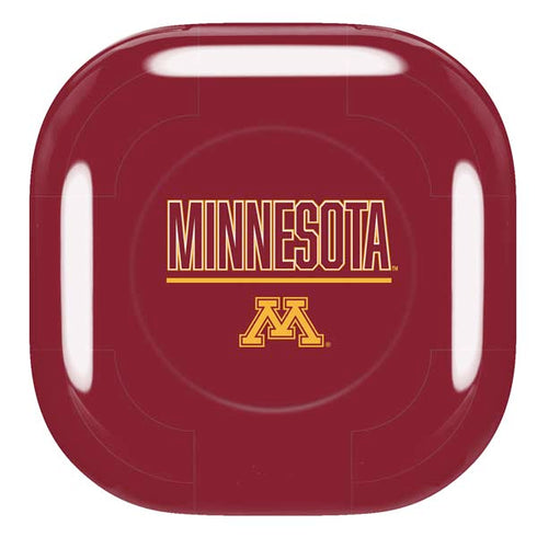 University of Minnesota Athletic Text Galaxy Buds Pro Skin