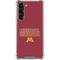 University of Minnesota Athletic Text Galaxy S24 FE Clear Case