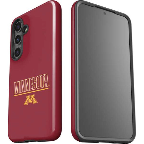 University of Minnesota Athletic Text Galaxy S25 Impact Case