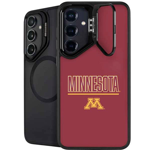 University of Minnesota Athletic Text Galaxy S25 Kickstand Case