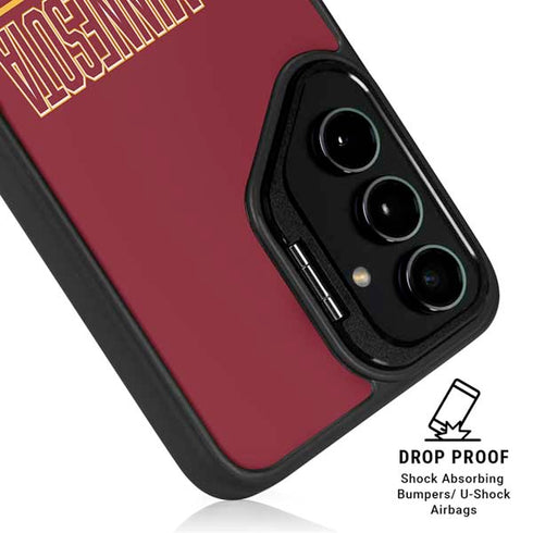 University of Minnesota Athletic Text Galaxy S25 Kickstand Case