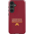 University of Minnesota Athletic Text Galaxy S25 Plus Impact Case
