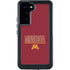 University of Minnesota Athletic Text Galaxy S24 Plus Waterproof Case