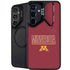 University of Minnesota Athletic Text Galaxy S25 FE Kickstand Case