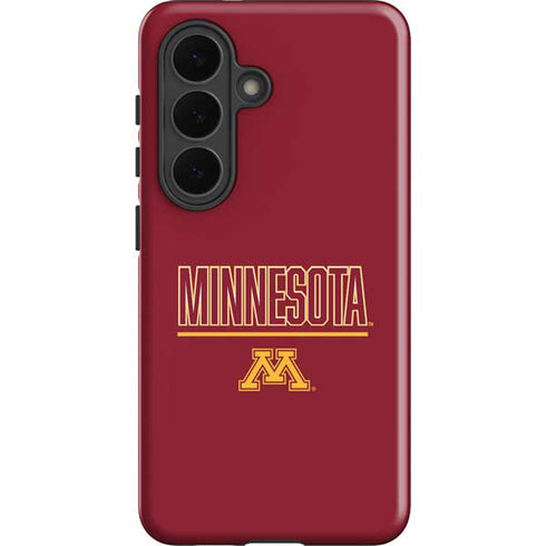 University of Minnesota Athletic Text Galaxy S26 Impact Case