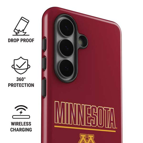 University of Minnesota Athletic Text Galaxy S26 Impact Case