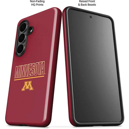 University of Minnesota Athletic Text Galaxy S26 Impact Case