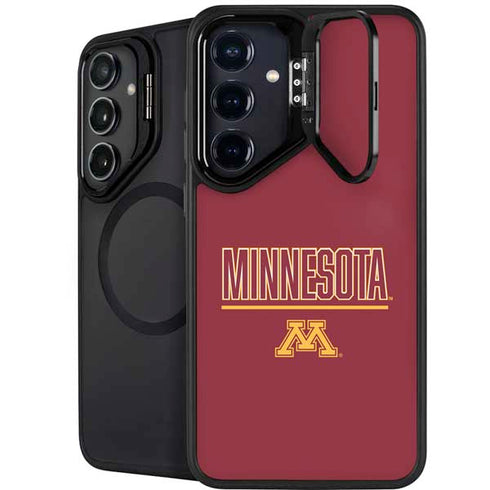 University of Minnesota Athletic Text Galaxy S26 Kickstand Case
