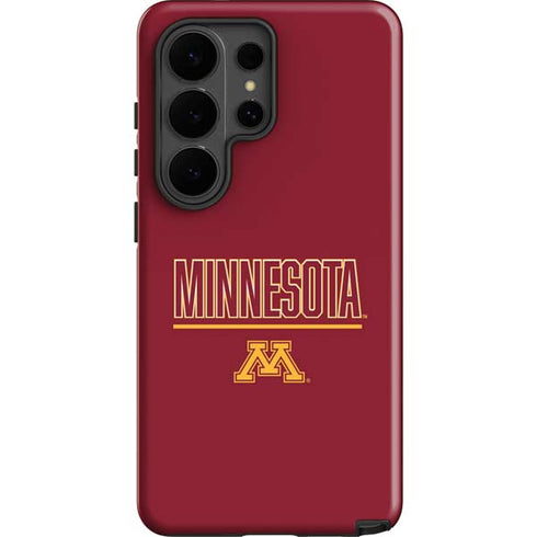 University of Minnesota Athletic Text Galaxy S26 Ultra Impact Case