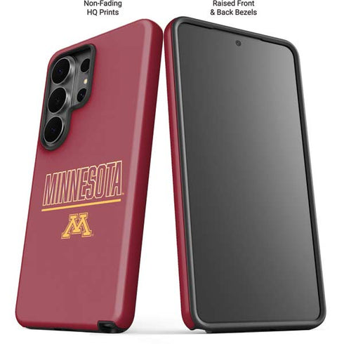 University of Minnesota Athletic Text Galaxy S26 Ultra Impact Case