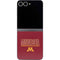 University of Minnesota Athletic Text Galaxy Z Flip6 Skin