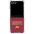 University of Minnesota Athletic Text Galaxy Z Flip7 Clear Case
