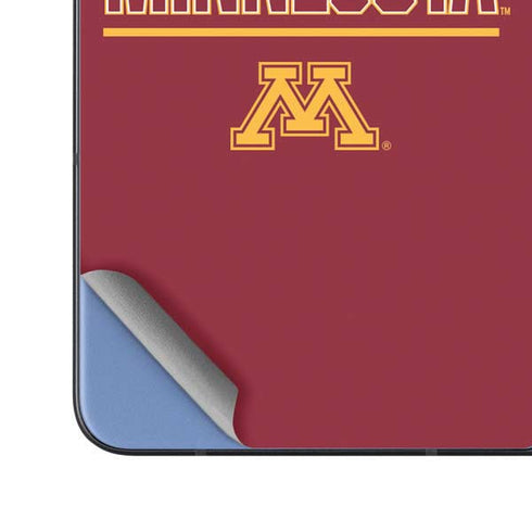University of Minnesota Athletic Text Galaxy Z Fold5 5G Skin