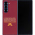 University of Minnesota Athletic Text Galaxy Z Fold6 Skin