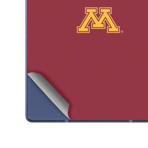 University of Minnesota Athletic Text Galaxy Z Fold6 Skin