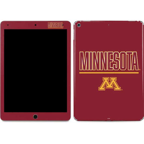 University of Minnesota Athletic Text iPad Skins