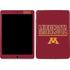University of Minnesota Athletic Text iPad Skins