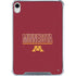 University of Minnesota Athletic Text iPad 11th Gen (2025) Clear Case