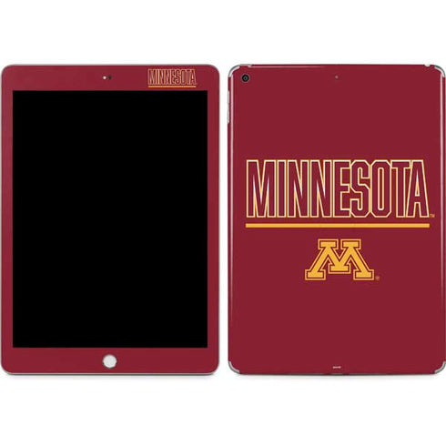 University of Minnesota Athletic Text Apple iPad Skin