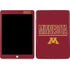 University of Minnesota Athletic Text Apple iPad Skin