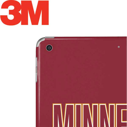 University of Minnesota Athletic Text Apple iPad Skin