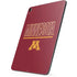 University of Minnesota Athletic Text Apple iPad Pro Skin