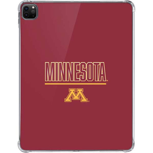 University of Minnesota Athletic Text iPad Pro 11in (2024) Clear Case