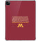 University of Minnesota Athletic Text iPad Pro 11in (2024) Clear Case