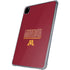 University of Minnesota Athletic Text iPad Pro 11in (2024) Clear Case