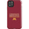 University of Minnesota Athletic Text iPhone Cases