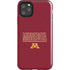 University of Minnesota Athletic Text iPhone Cases